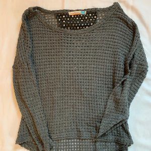 Vintage Havana Grey Knit Sweater